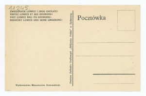 Lowicz - Advertising postcard of the Ministry of Communications (1696)