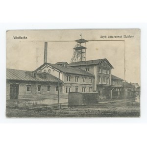 Wieliczka - Szyb cesarzowej Elżbiety. Pocztówka rozkładana, pełna książeczka (1712)