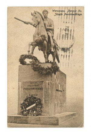 Warsaw - Monument to Prince Józef Poniatowski (1828)