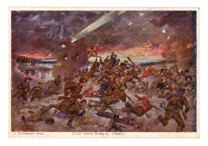 Patriotic postcard - Miracle on the Vistula, 1920 (1838)