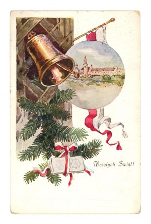 Commemorative postcard - Merry Christmas! (1841)