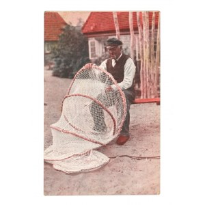 Hel - Fisherman in Kuznica. Photo: E. Zalasinski (1857)