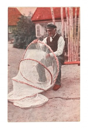 Hel - Fisherman in Kuznica. Photo: E. Zalasinski (1857)