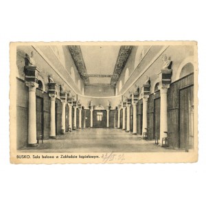 Busko - Sala balowa w zakładzie kąpielowym (1881)