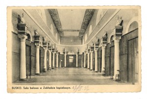 Busko - Ballroom in the bathing establishment (1881)