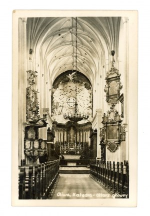 Gdansk, Oliva - Cathedral, Main altar (1892)