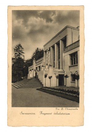 Szczawnica - Fragment of an inhalatorium (1898)