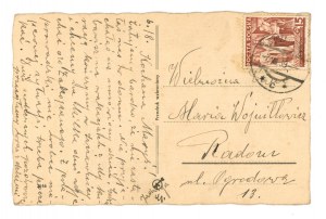 Szczawnica - Fragment of an inhalatorium (1898)