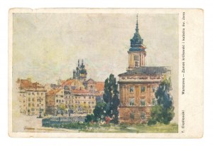 Warsaw - Royal Castle and St. John's Cathedral (1943).