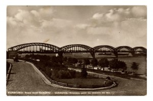 Warsaw - New railroad bridge (1944)