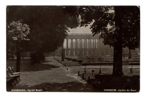 Warsaw - Saski Garden (1955)
