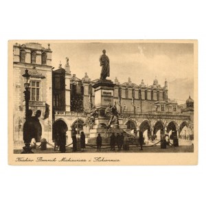 Kraków - Pomnik Mickiewicza i Sukiennice (1978)