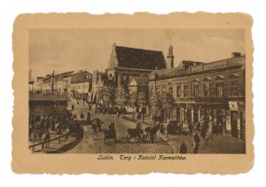 Lublin - Market and Carmelite Church (1981)