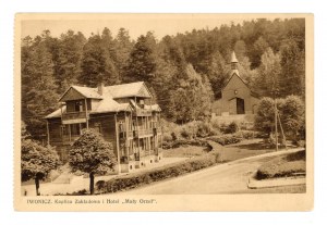 Iwonicz - Plant chapel and hotel ,,Little Eagle