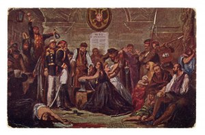 Art postcard - Polonia, mal. Jan Matejko (2073)