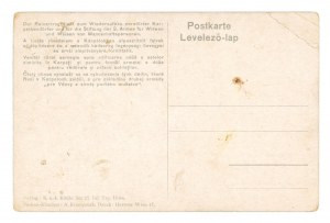 Art postcard - World War I, Austro-Hungarian 34th Infantry Regiment (2094)