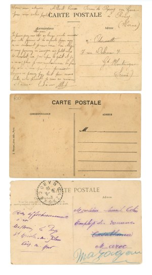 Airplanes - Postcard set of 3 pcs. (2127)