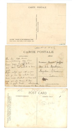 Airplanes - Postcard set of 3 pcs. (2128)