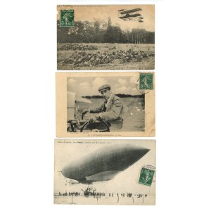 Samoloty - Zestaw pocztówek 3 szt. (2133)