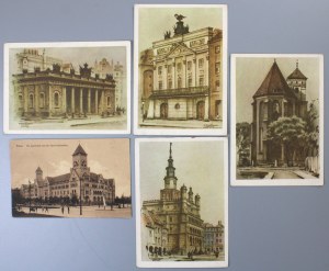 Poznan - Set of postcards 5 pcs. (1771)