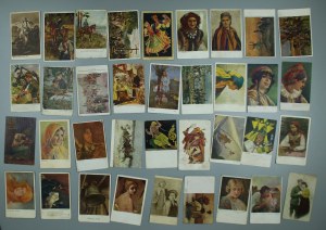Set of postcards, Polish painting 63 pcs. (2203)