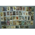 Christmas postcard set 50 pcs. (2204)