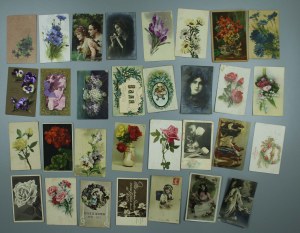Postcard set, artistic 32 pcs. (2206)