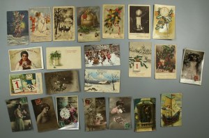 Set of postcards 23 pcs. (2208)