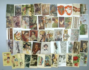Set of postcards Poland and abroad 732 pcs. (2215)
