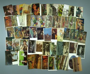 Set of postcards Poland and abroad 815 pcs. (2216)
