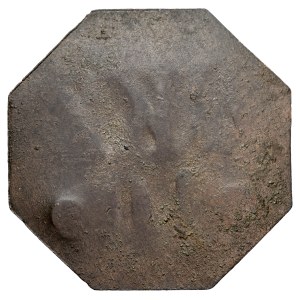 Danzig, Token without date - 19th/20th century, one-sided, A.: In the field letters CKZ / 10.