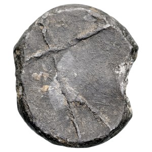 Gdańsk, Żeton (plomba?) bez daty - XVII w., jednostronny, A.: Gmerek, nad nim litery M H.