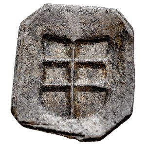 Torun, Token without date - 15th century, one-sided, A.: In cartouche double cross