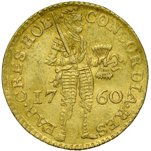 Netherlands, Ducat 1760, Holland.