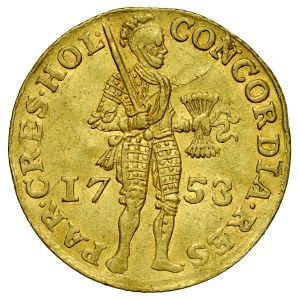 Netherlands, Ducat 1753, Holland.