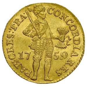 Netherlands, Ducat 1759, Utrecht.