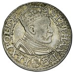 Stefan Batory 1576-1586, Trojak 1585, Malbork. RRR.