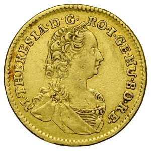 Transilvania, Maria Theresa 1740-1780, Ducat 1762, Karlsburg.