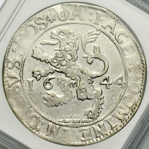 Netherlands, Leeuwendaalder 1644, Lion thaler, Zwolle. R.