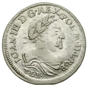 Jan III Sobieski 1674-1696, Szóstak 1680 TLB, Bydgoszcz.