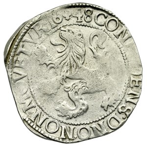 Netherlands, Leeuwendaalder 1648, Lion thaler, Kampen.