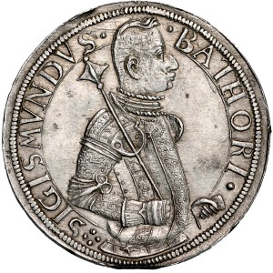 Transylvania, Sigismund Bathory 1581-1602, Thaler 1591, Nagybanya.