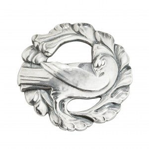 Broszka w stylu duńskiego Art Nouveau, Georg Jensen
