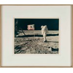 Neil Armstrong, (1930 — 2012), Buzz Aldrin, Misja Apollo 11, NASA, 1969 r.
