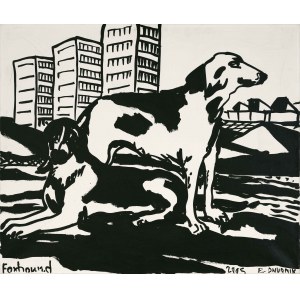 Edward Dwurnik, (1943— 2018), Foxhound, 2005