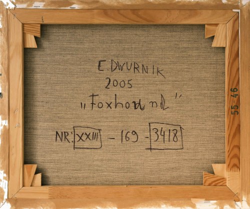 Edward Dwurnik, (1943— 2018), Foxhound, 2005