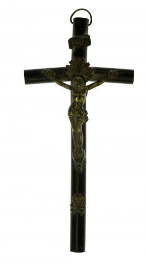 National mourning, black cross with Christ (333)