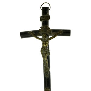 Żałoba Narodowa, czarny krzyż z Chrystusem (333)