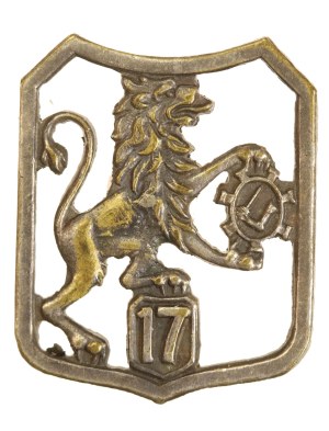 PSZnZ Collar Badge of the 17th Lviv Rifle Battalion (765)