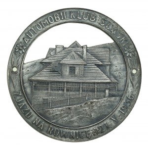 II RP, Automobile Club of Silesia placard, Rally to Równica, 1936 (156)
